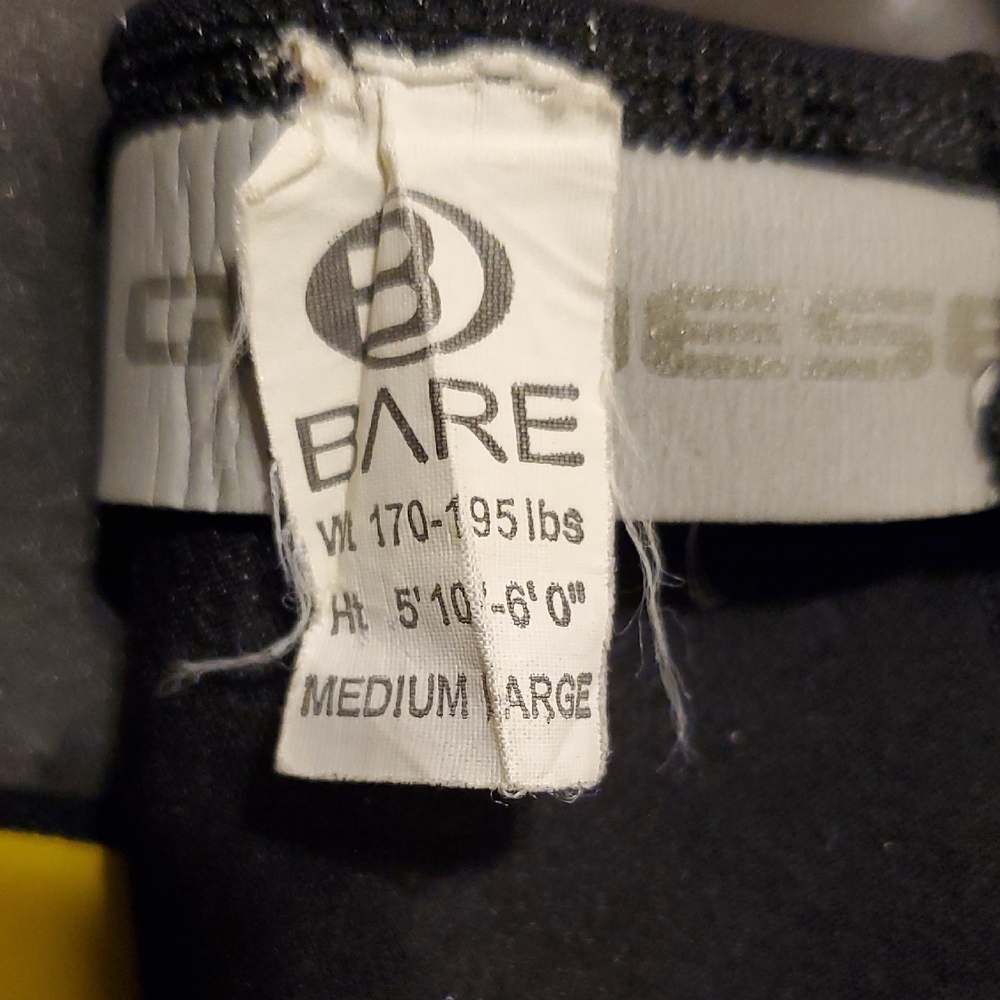 Men's One Piece Wetsuit - Black and Yellow - Picture 8 of 8